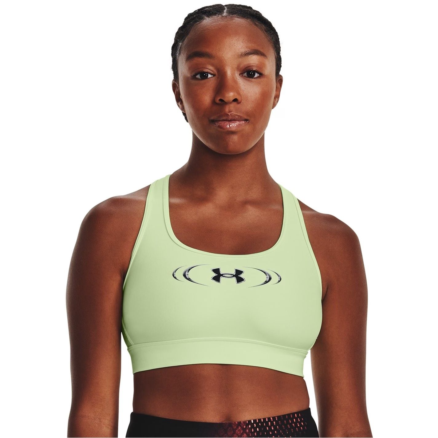 dámská sportovní podprsenka UNDER ARMOUR - LIGHT GREEN