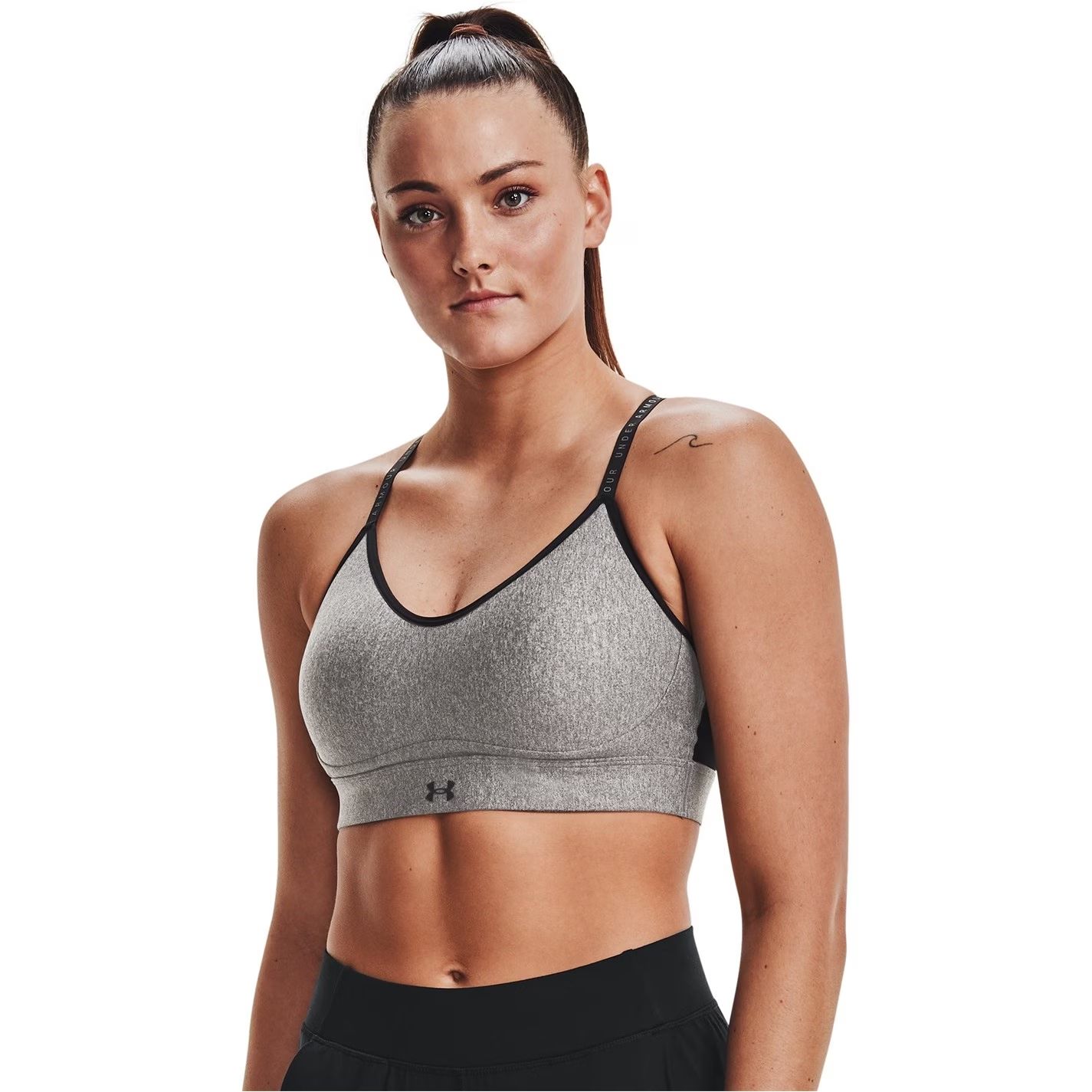 dámská sportovní podprsenka UNDER ARMOUR - GRAY