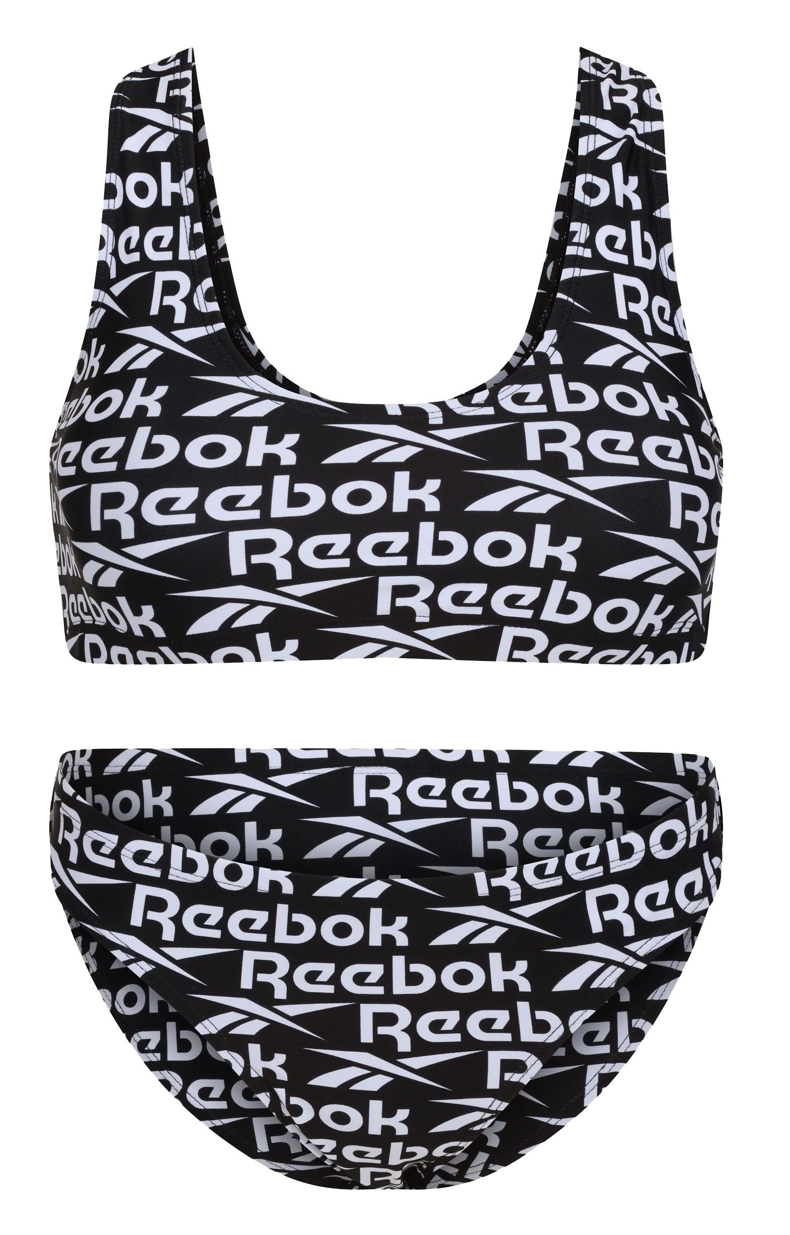 dámské plavky REEBOK - BLACK/WHITE