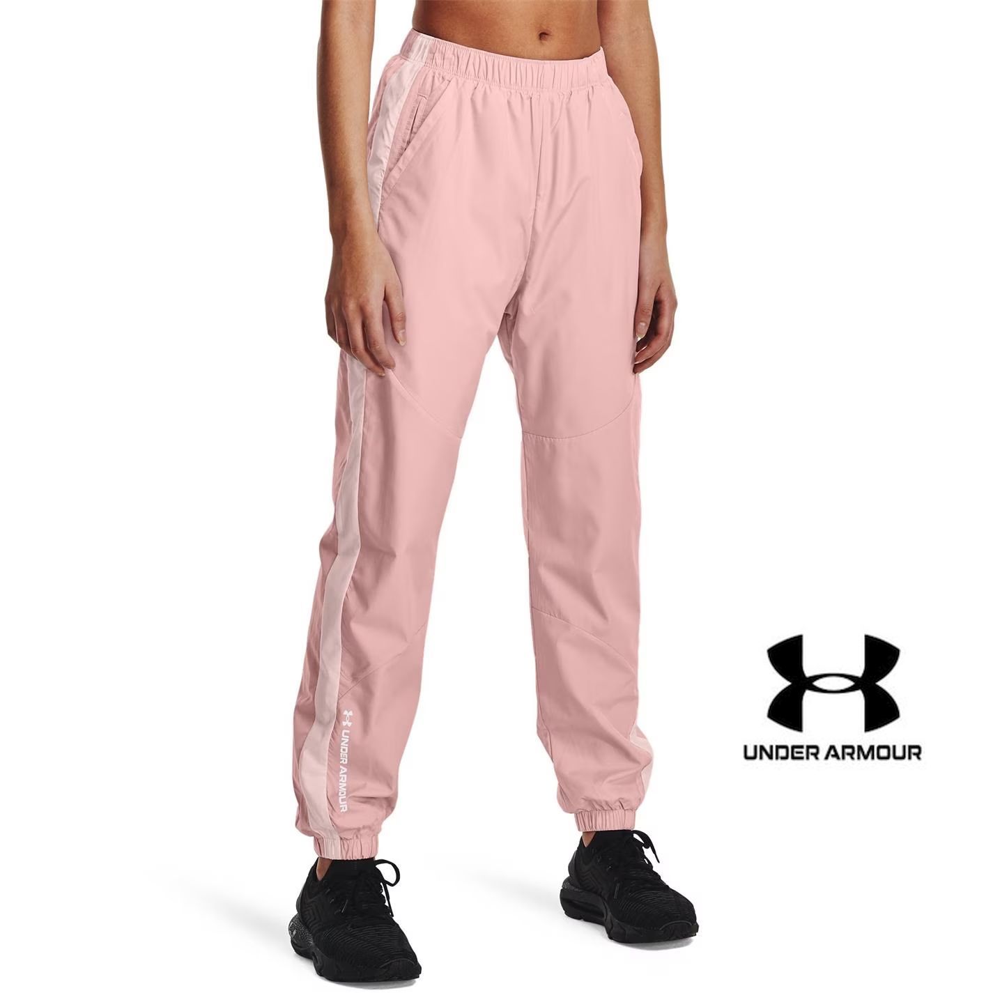 dámské sportovní kalhoty UNDER ARMOUR - PINK