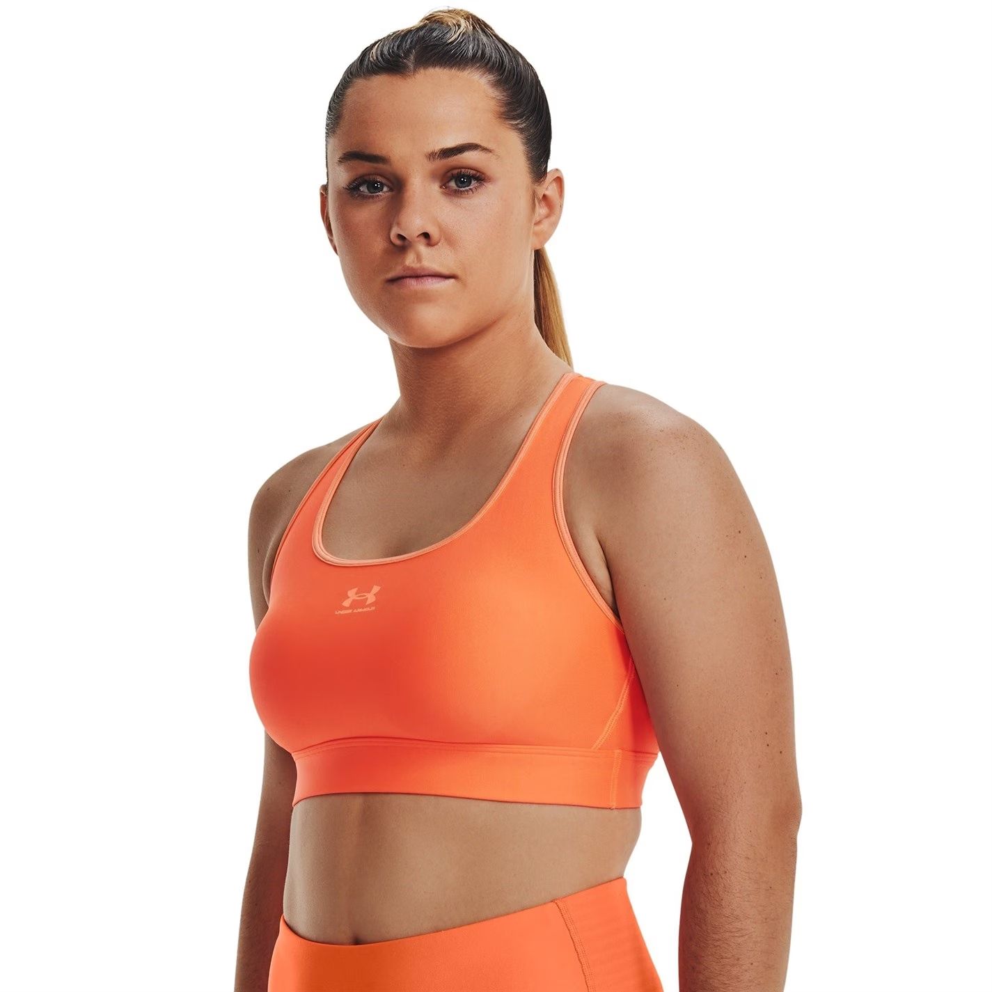 dámská sportovní podprsenka UNDER ARMOUR - ORANGE