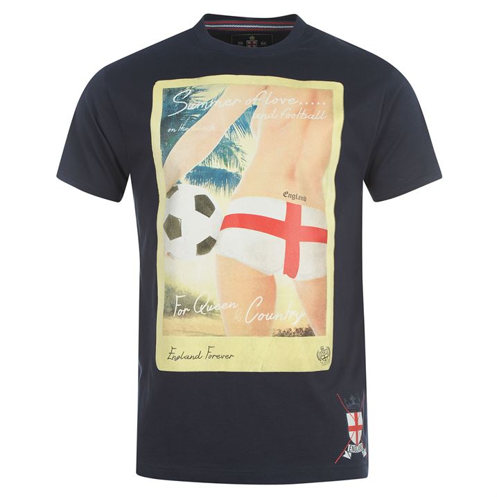 pánské tričko LB ENGLAND - NAVY - L