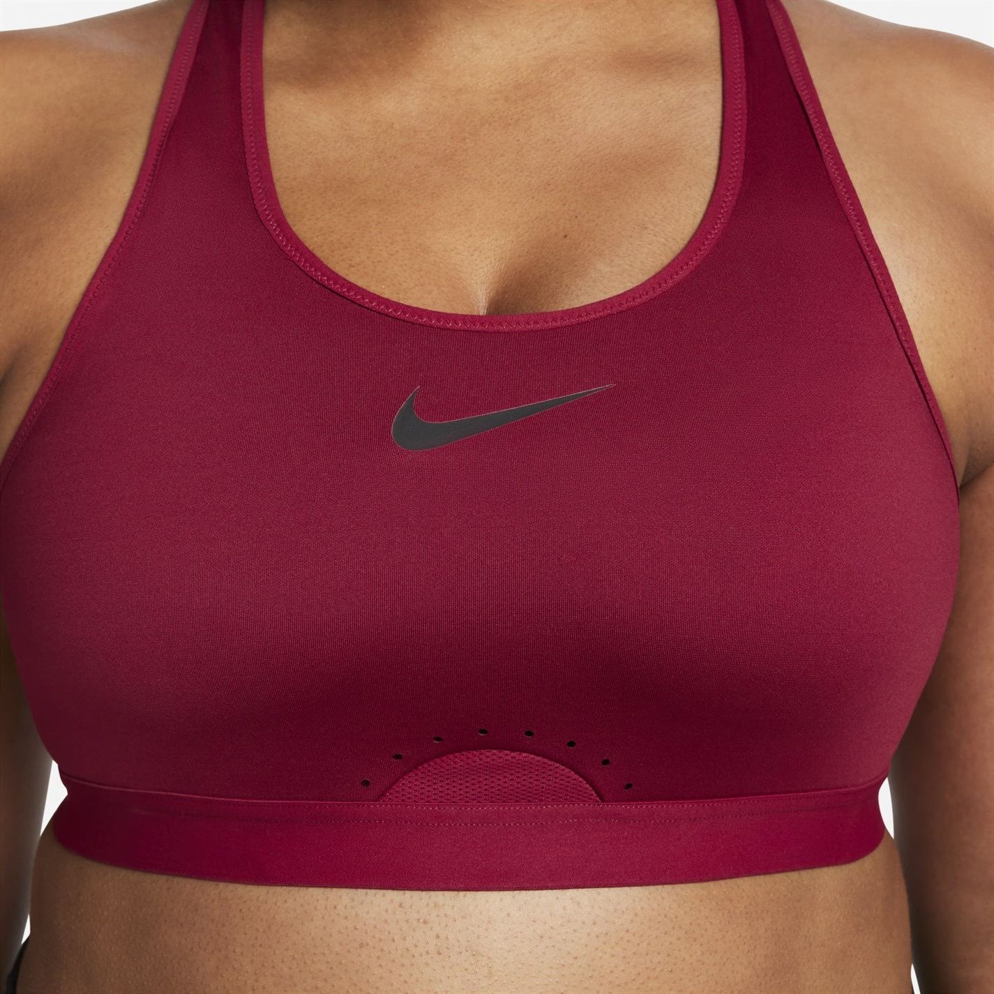 dámská sportovní podprsenka NIKE - POMEGRANATE - S