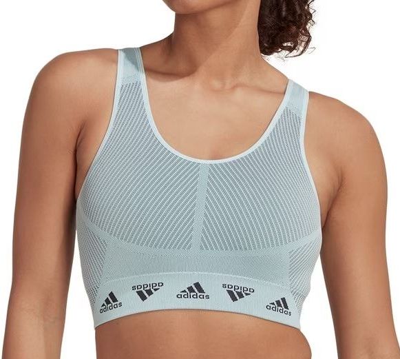 dámská sportovní podprsenka ADIDAS - ALMBLU/CARBON