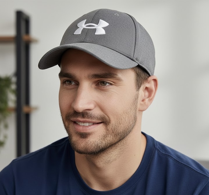 kšiltovka UNDER ARMOUR - PITCHGREY