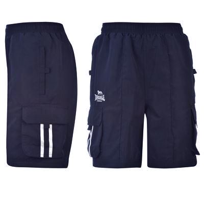 dětské šortky kraťasy LONSDALE - NAVY/WHITE