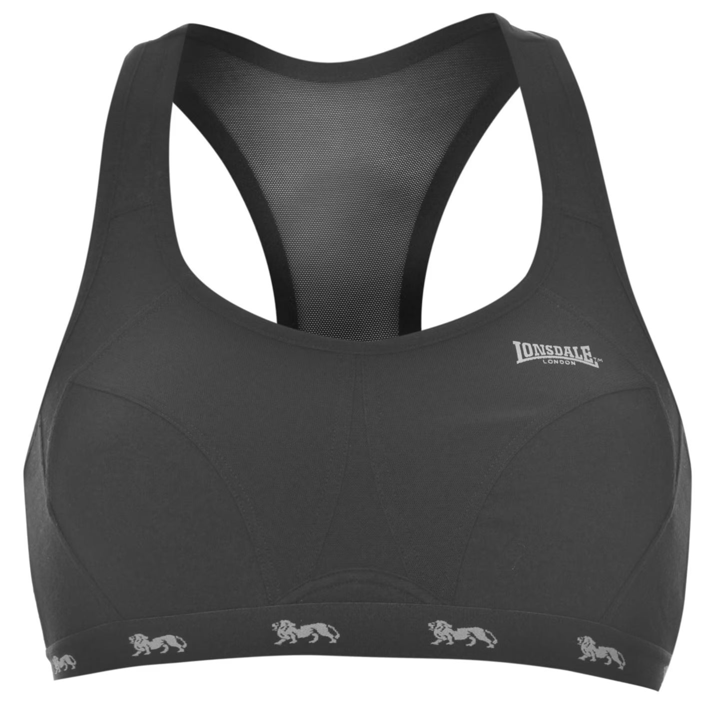 dámská sportovní podprsenka LONSDALE - BLACK