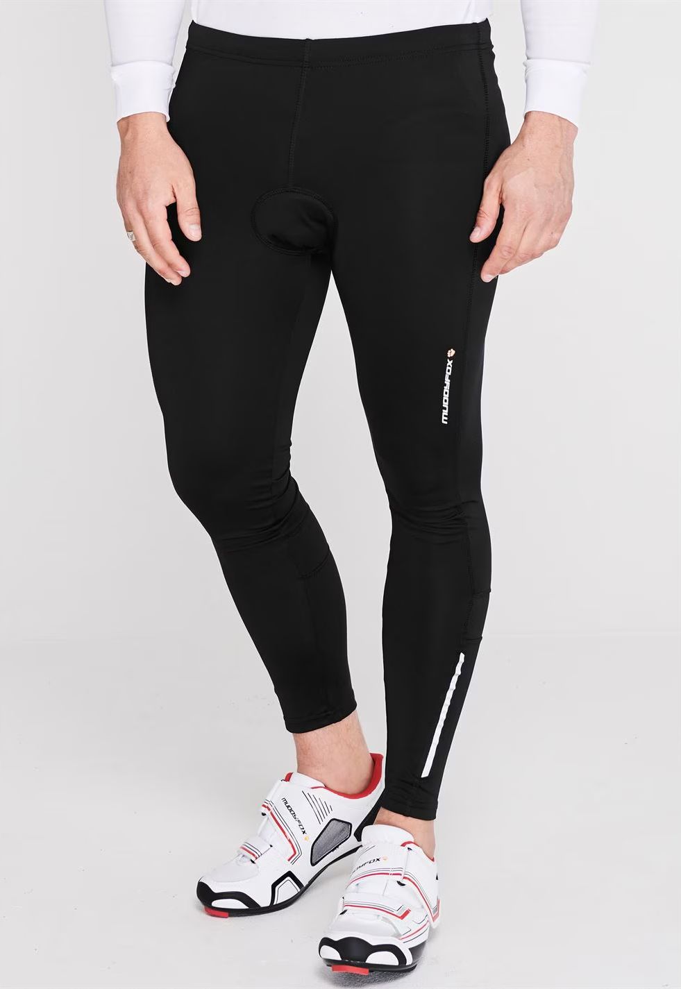 pánské cyklistické kalhoty MUDDYFOX - BLACK