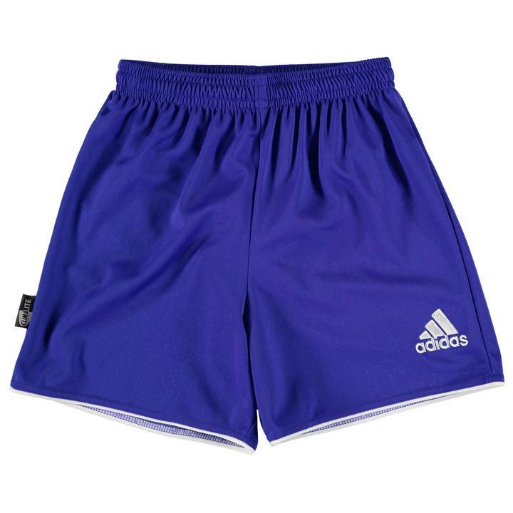 dětské šortky ADIDAS - COBALT/WHITE - 128 7-8 let