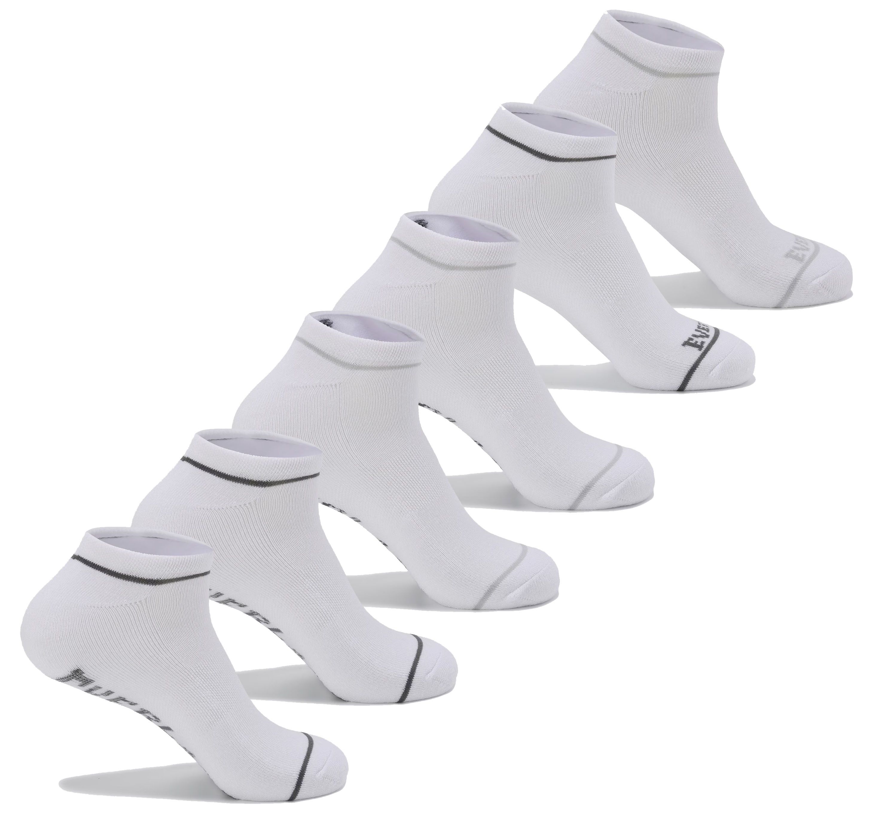 set pánské ponožky EVERLAST - WHITE - (6 párů) - 6-12 (43)