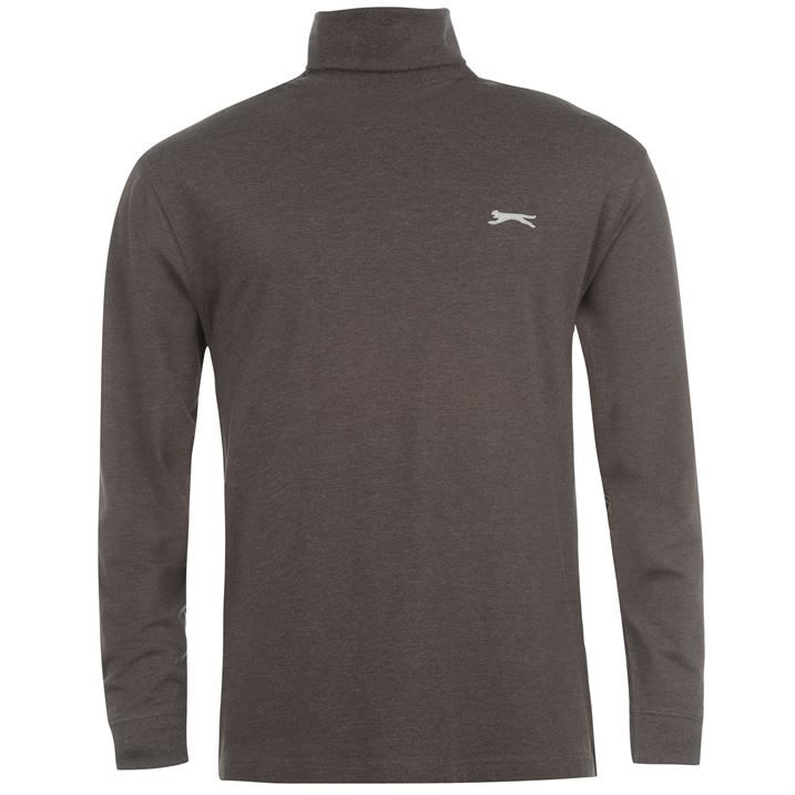 dětský rolák SLAZENGER - CHARCOAL MARL - 158 13 let