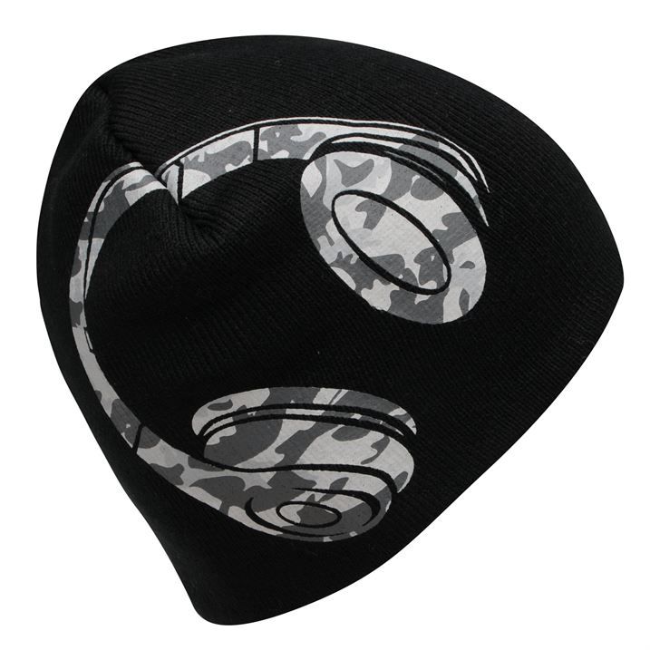 čepice NO FEAR - HEADPHONE BLACK
