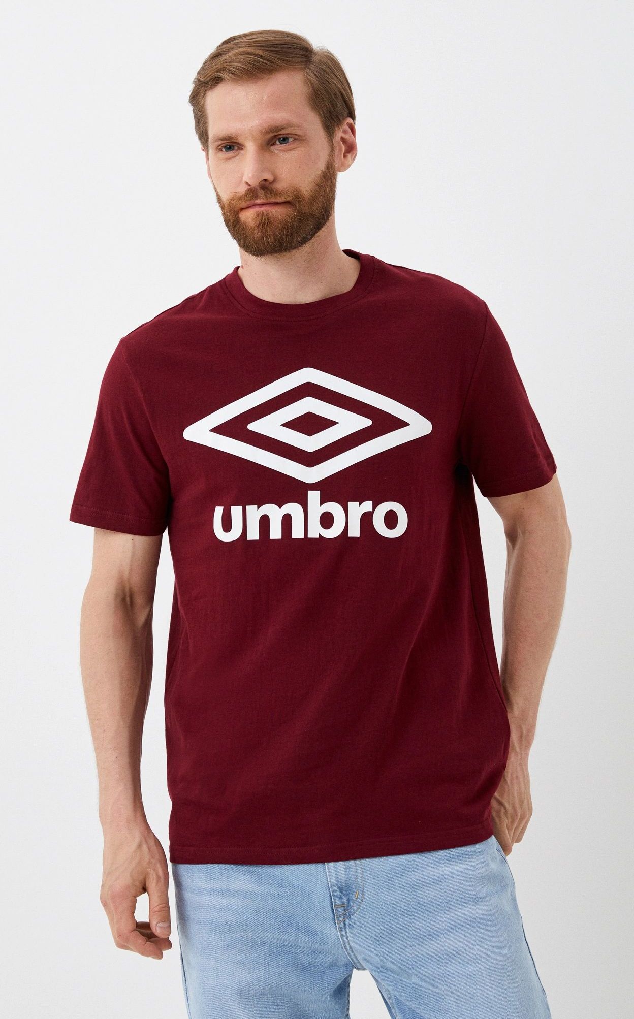 pánské tričko UMBRO - BIKING RED