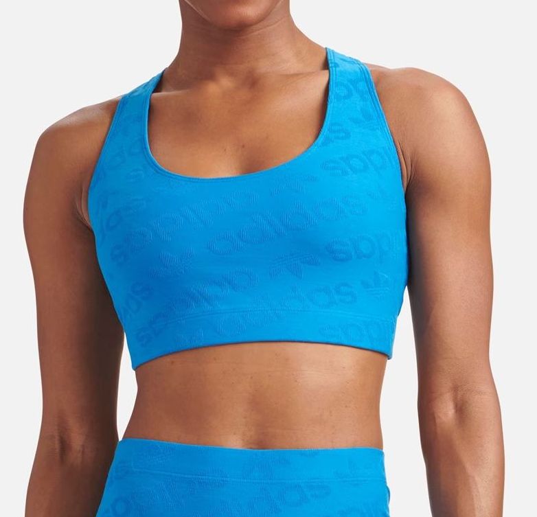 dámská sportovní podprsenka ADIDAS - BLUE LOGO