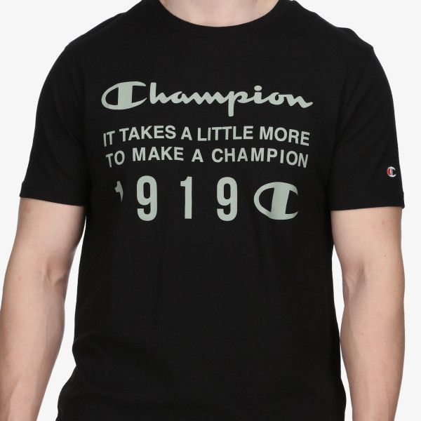 pánské tričko CHAMPION - BLACK/1919