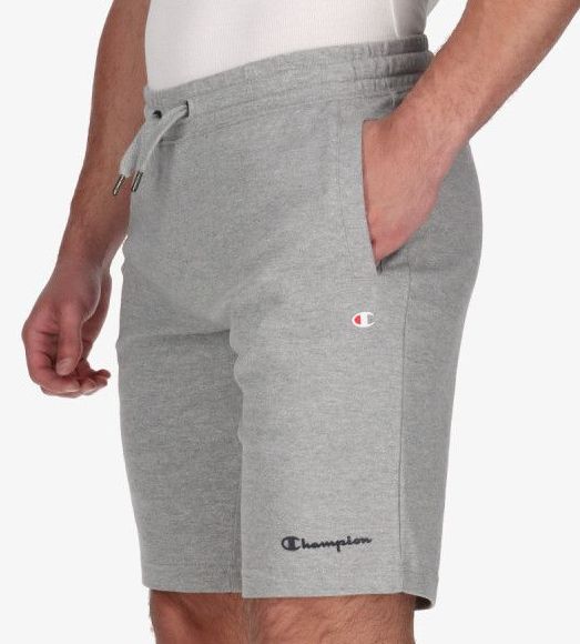 pánské šortky kraťasy CHAMPION - LOGO GREY - 2XL