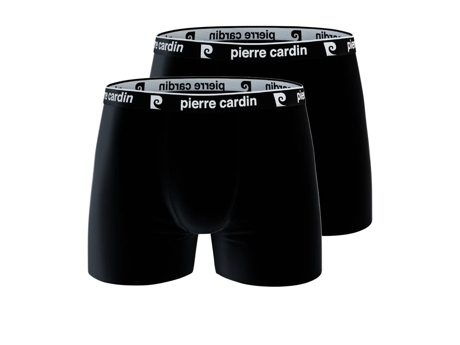 pánské boxerky PIERRE CARDIN - BLACK - 2 ks