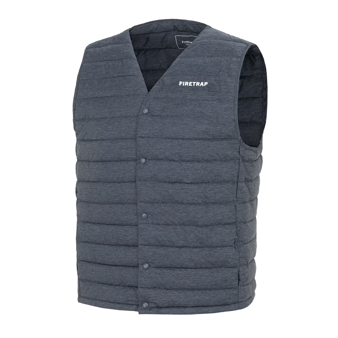 pánská vesta FIRETRAP - DARK GREY - M