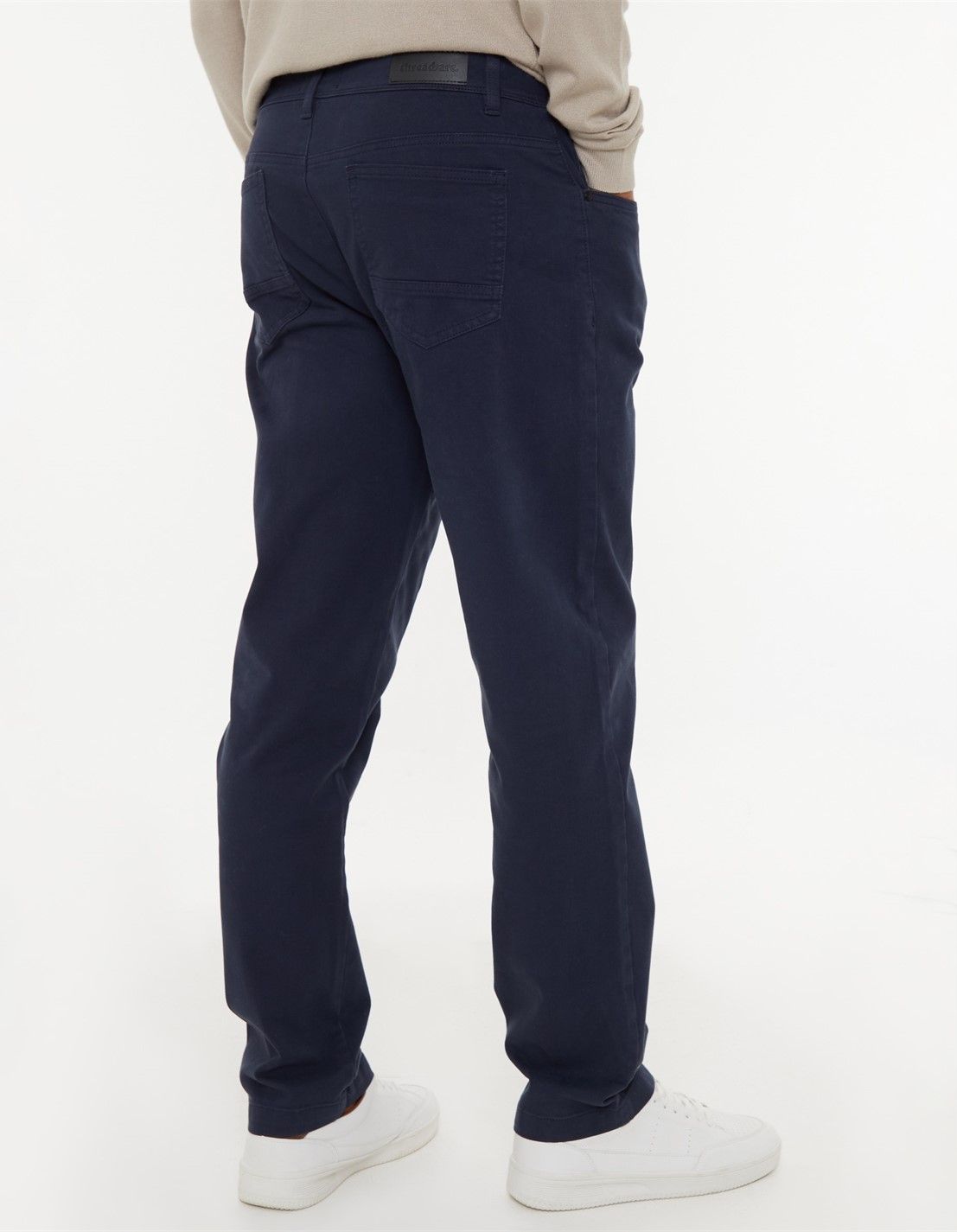pánské kalhoty THREADBARE - NAVY