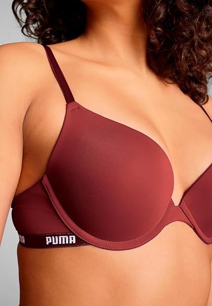 dámská podprsenka PUMA - BURGUNDY