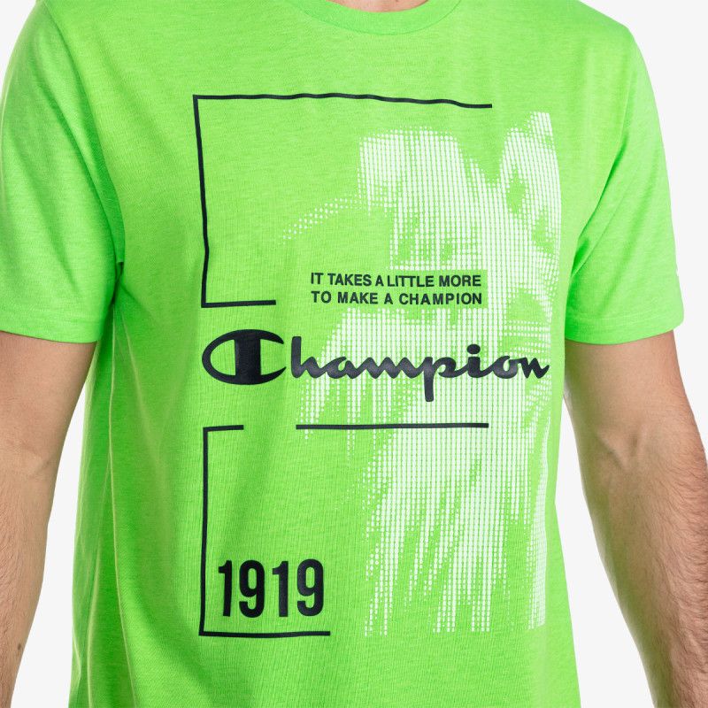 pánské tričko CHAMPION - GREEN/1919