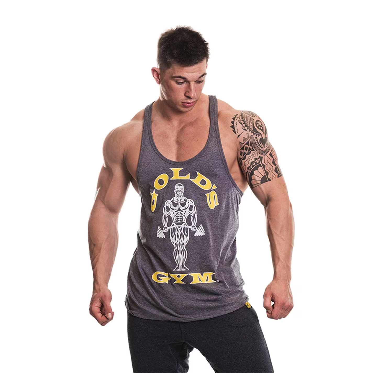 pánské tričko, tílko GOLDS GYM - GREY