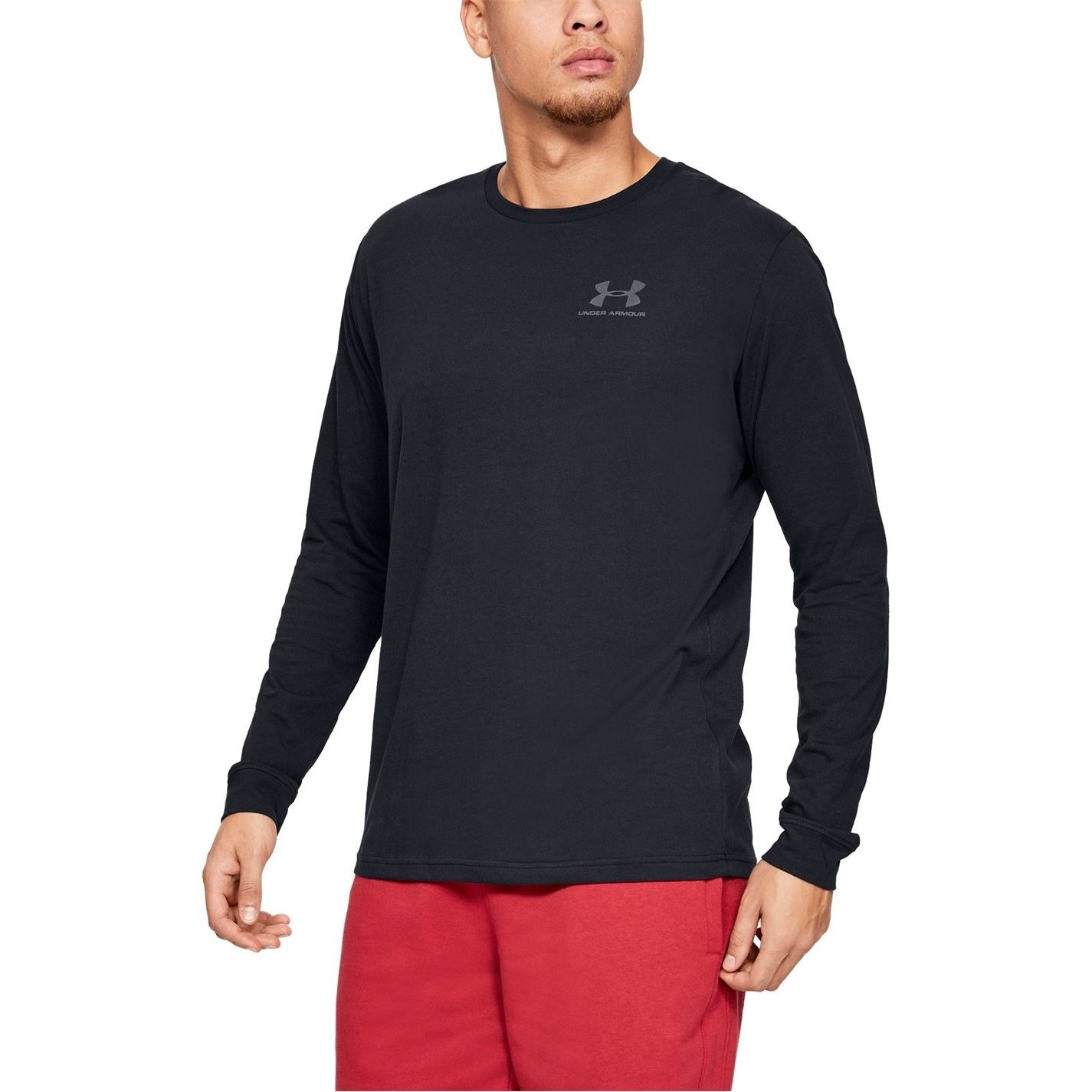 pánské tričko UNDER ARMOUR - BLACK - M