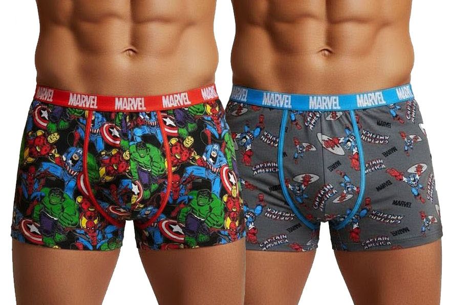 pánské boxerky CHARACTER - MARVEL - 2 ks - 2XL