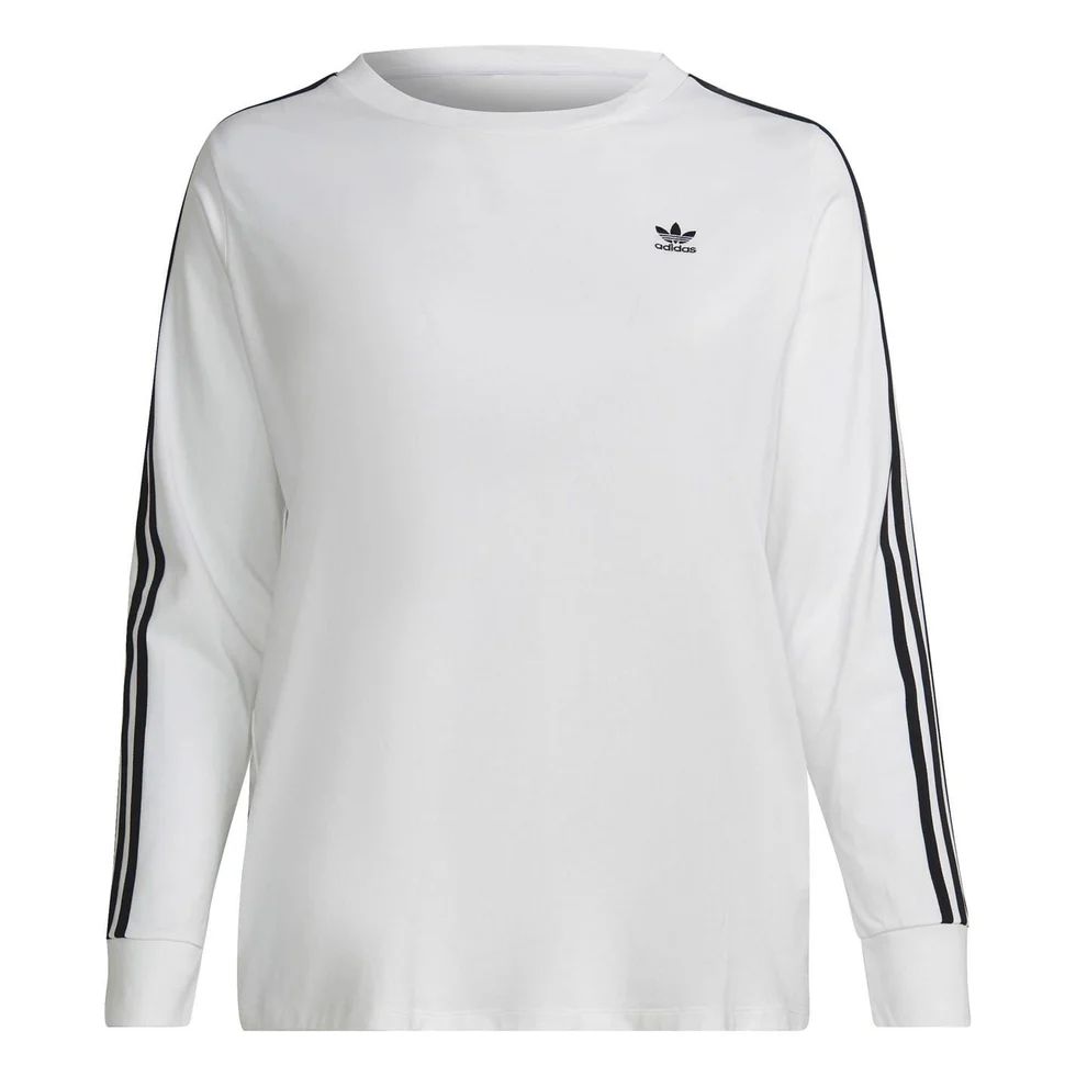 dámská mikina, tričko  ADIDAS - WHITE - 4XL