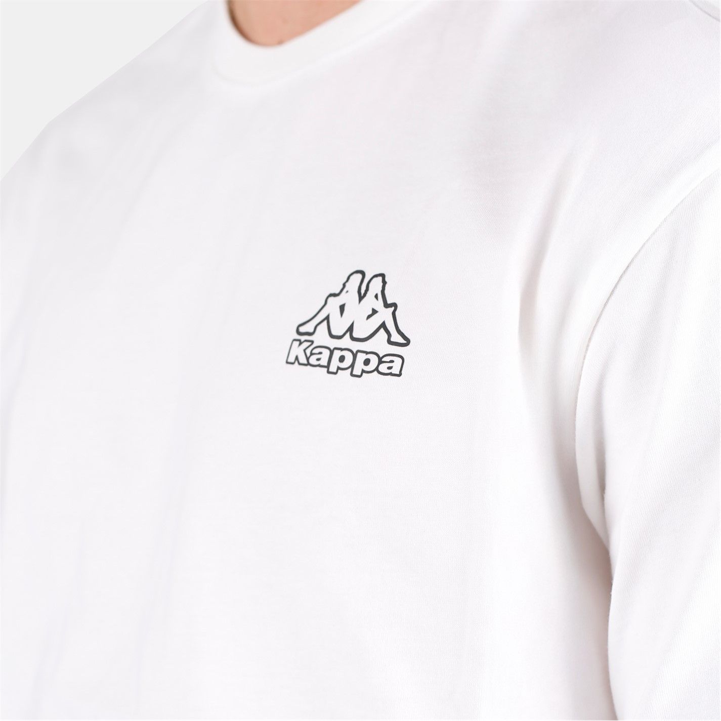 pánské tričko KAPPA - WHITE