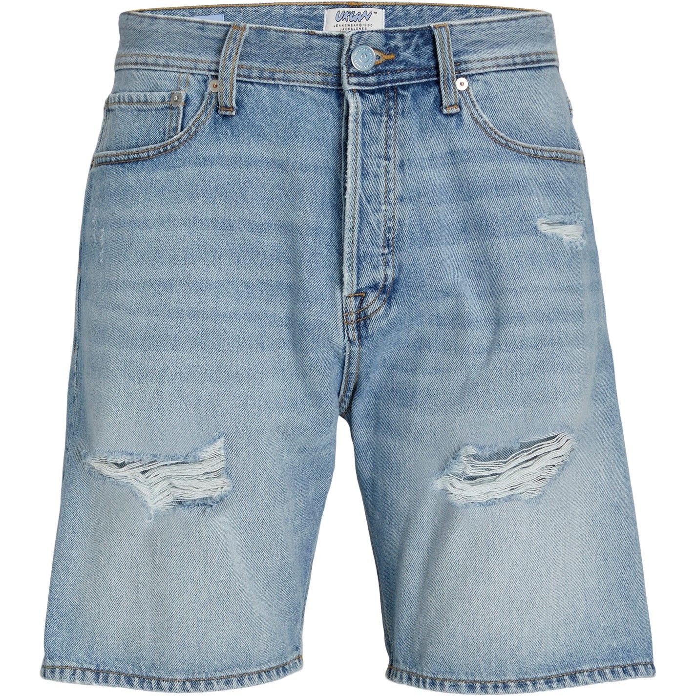 pánské šortky, riflové kraťasy JACK & JONES - BLUE DENIM