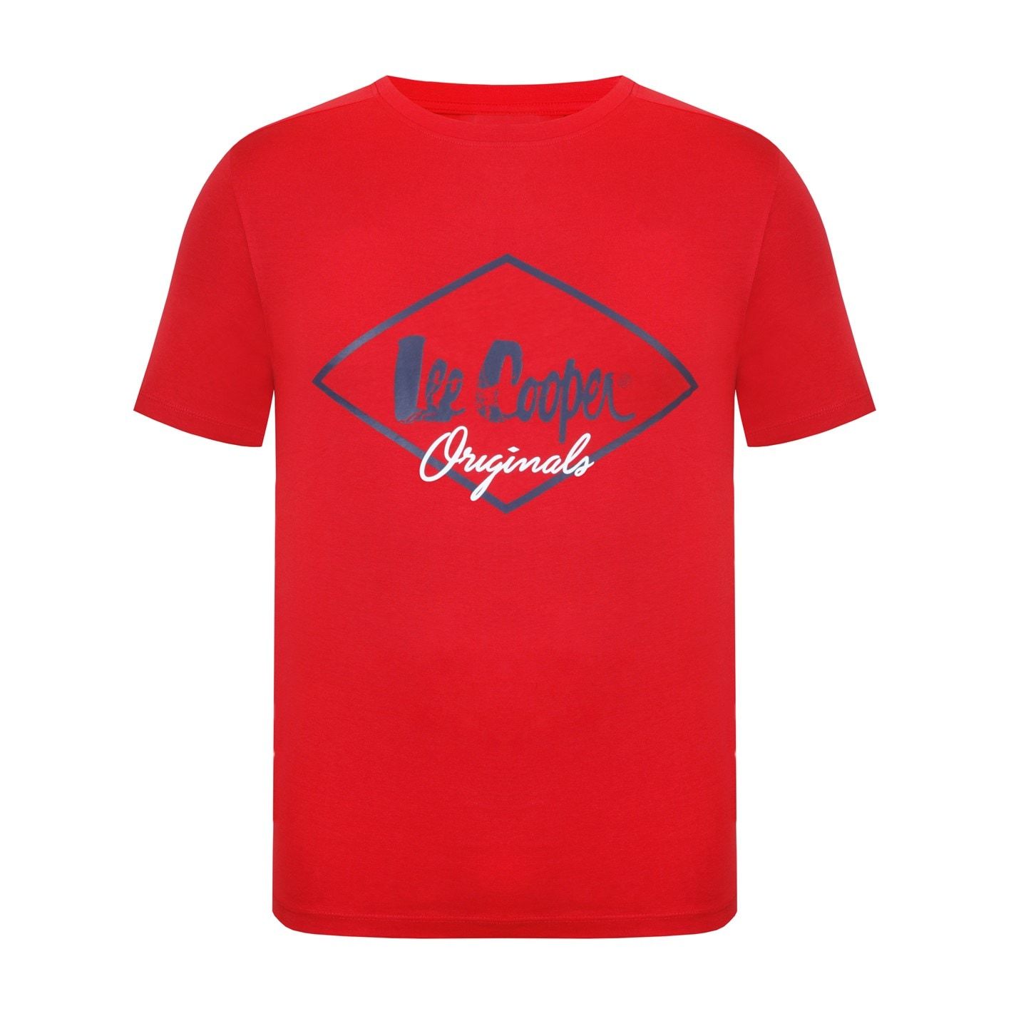 pánské tričko LEE COOPER - DIAMOND RED
