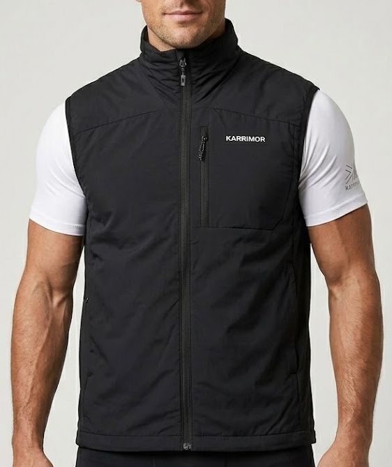 pánská outdoorová vesta KARRIMOR - BLACK