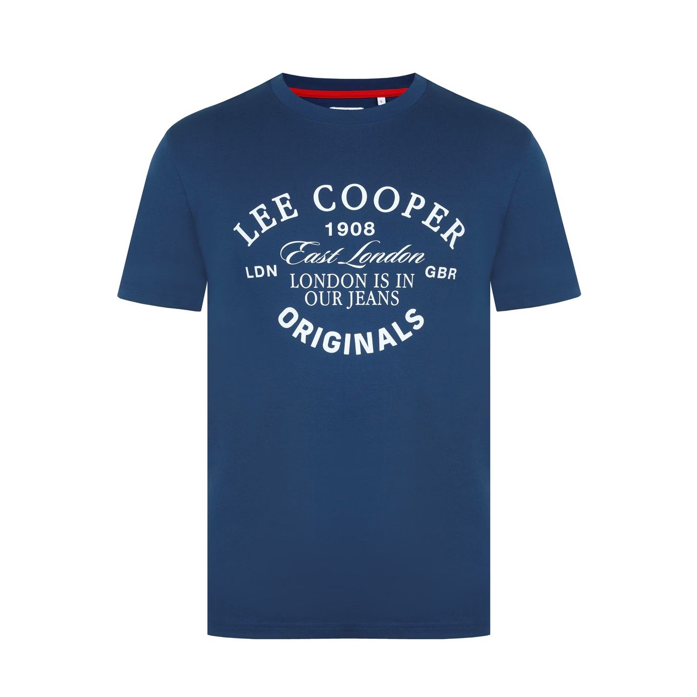 pánské tričko LEE COOPER - VINTAGE BLUE