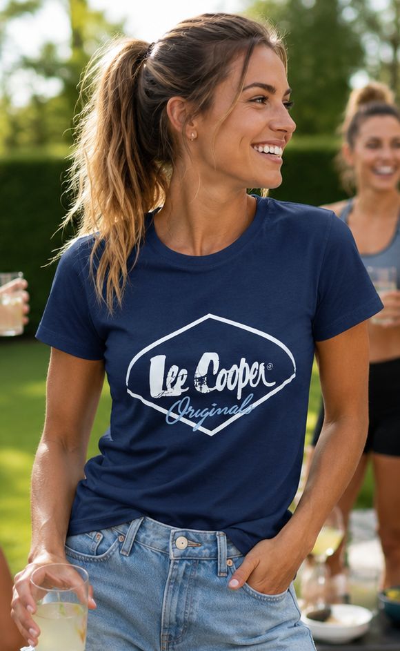 dámské tričko LEE COOPER - NAVY
