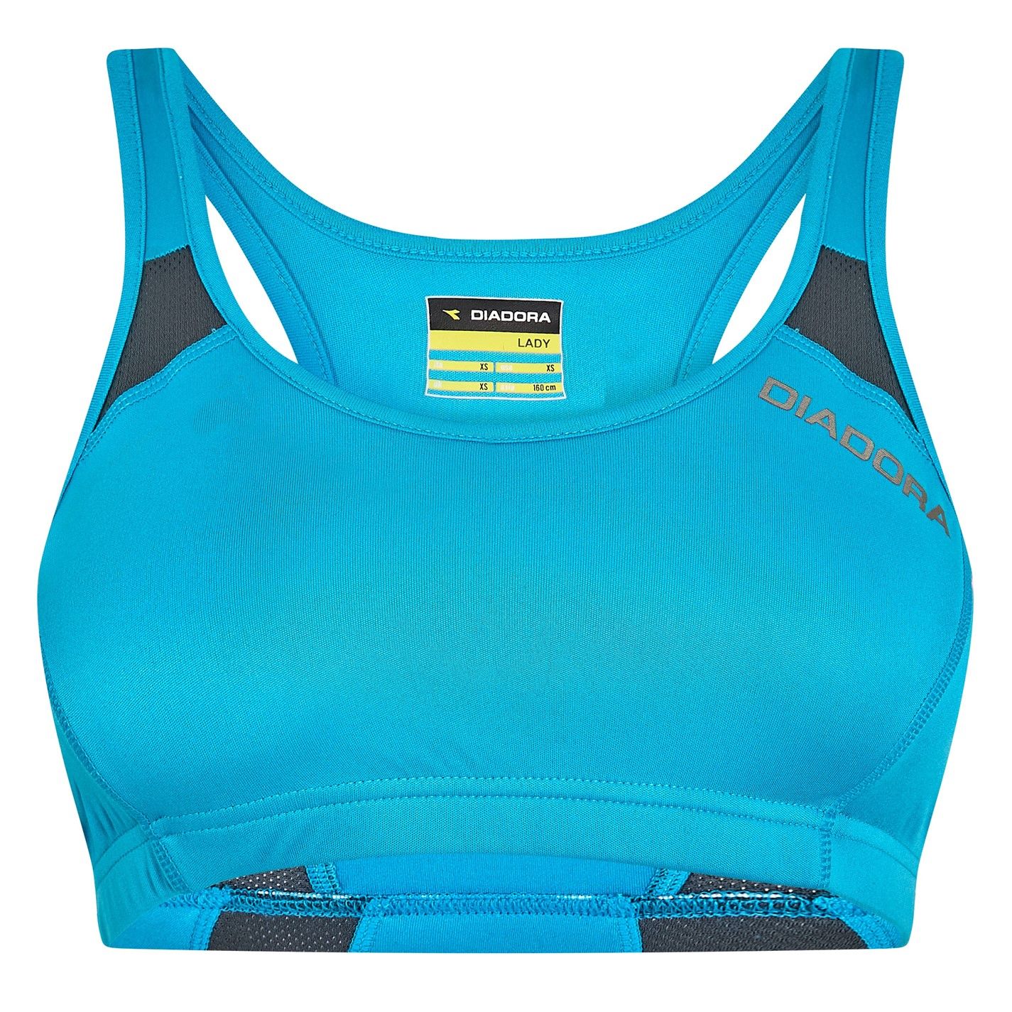 dámská sportovní podprsenka DIADORA - BLUE FLUO