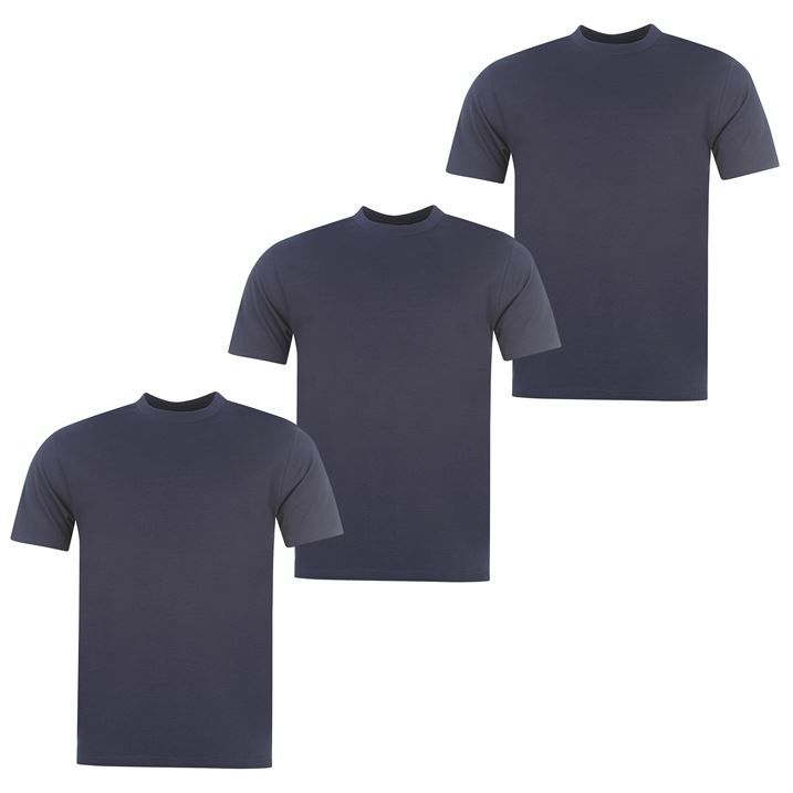 sada pánské tričko DONNAY - NAVY - 3 ks - 2XL