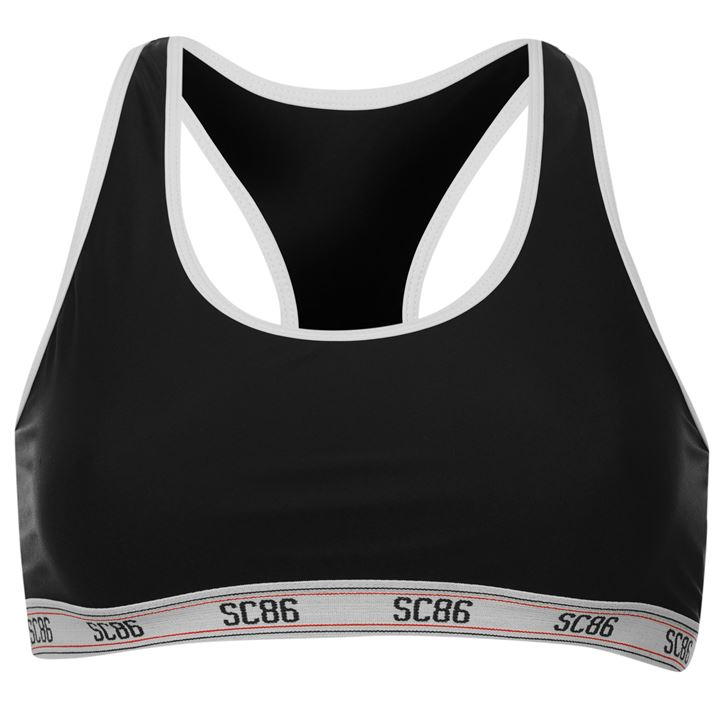dámská sportovní podprsenka SOULCAL - BLACK COLBLOCK