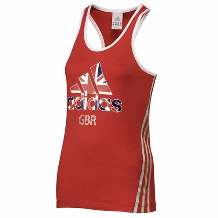 dámské tričko, tílko ADIDAS gbr - RED - M