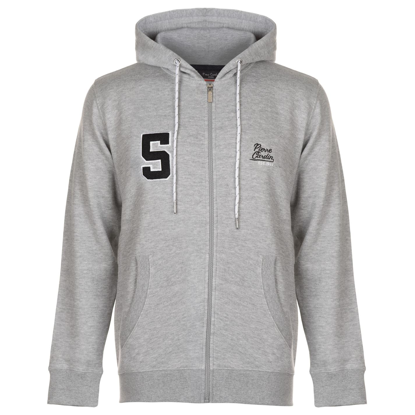 pánská mikina PIERRE CARDIN - GREY MARL