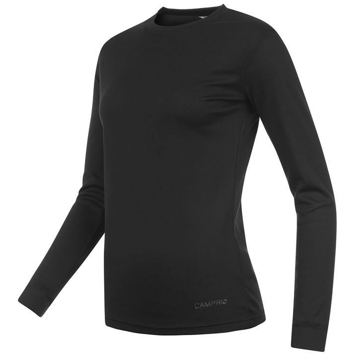 dámské funkční termo tričko CAMPRI long - BLACK