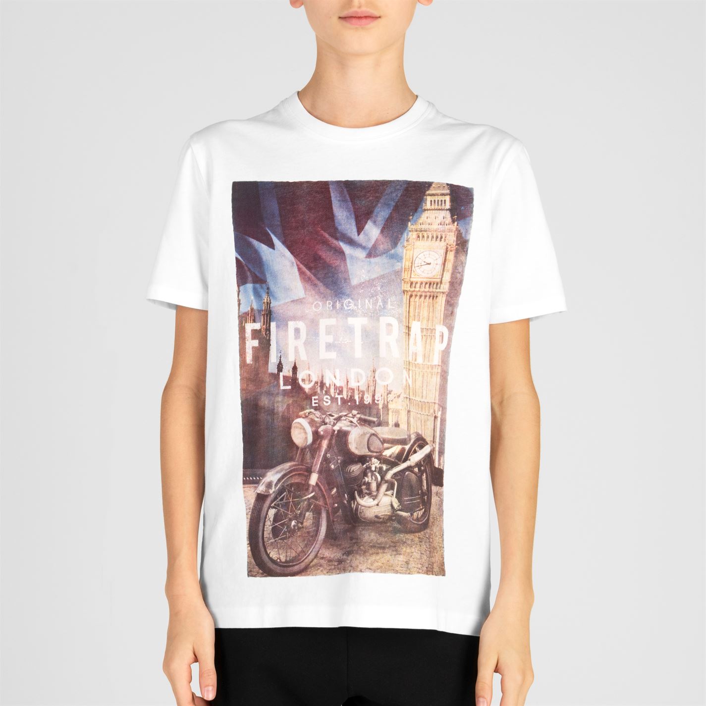 dětské tričko FIRETRAP - WHITE PICTURE