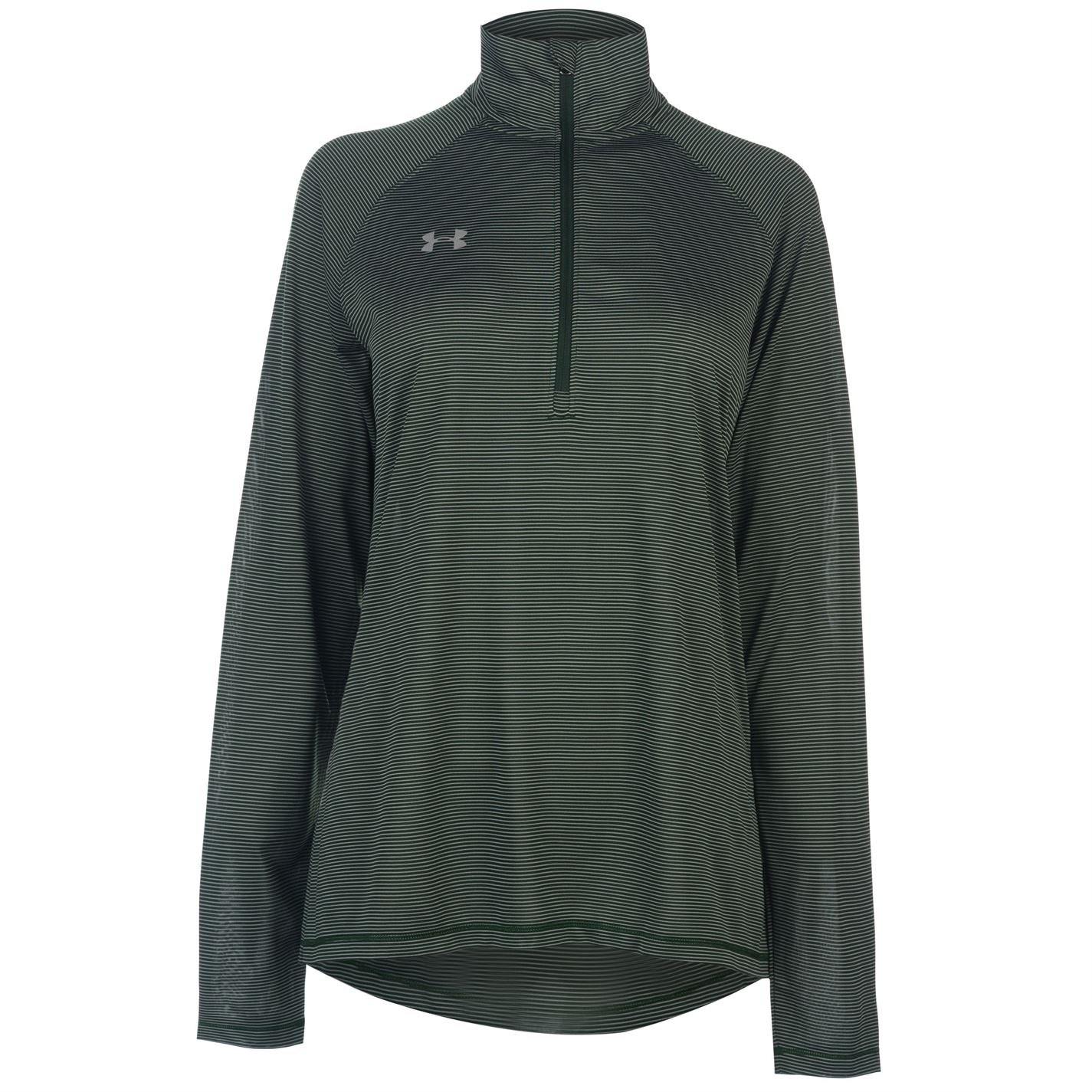dámské funkční tričko, mikina UNDER ARMOUR - GREEN