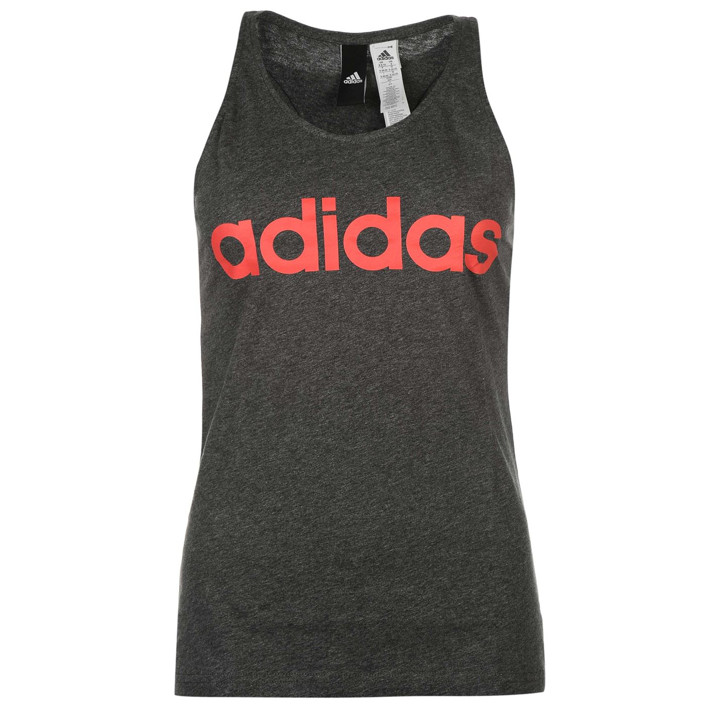 dámské tričko, tílko ADIDAS - DRKGREY/PINK - XS