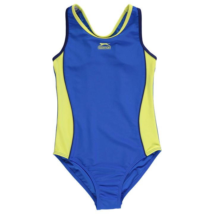dětské plavky SLAZENGER - BLUE/LEMON