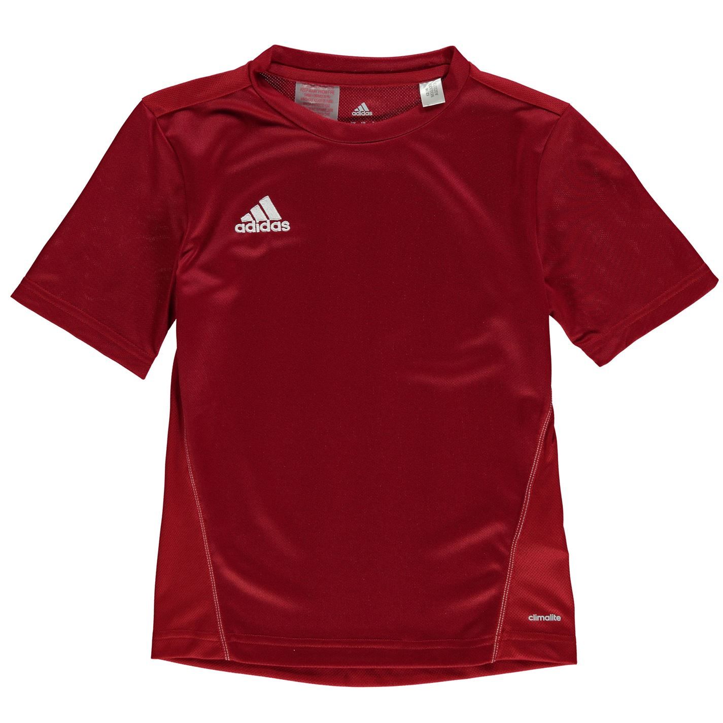 dětské tričko ADIDAS - RED/WHITE