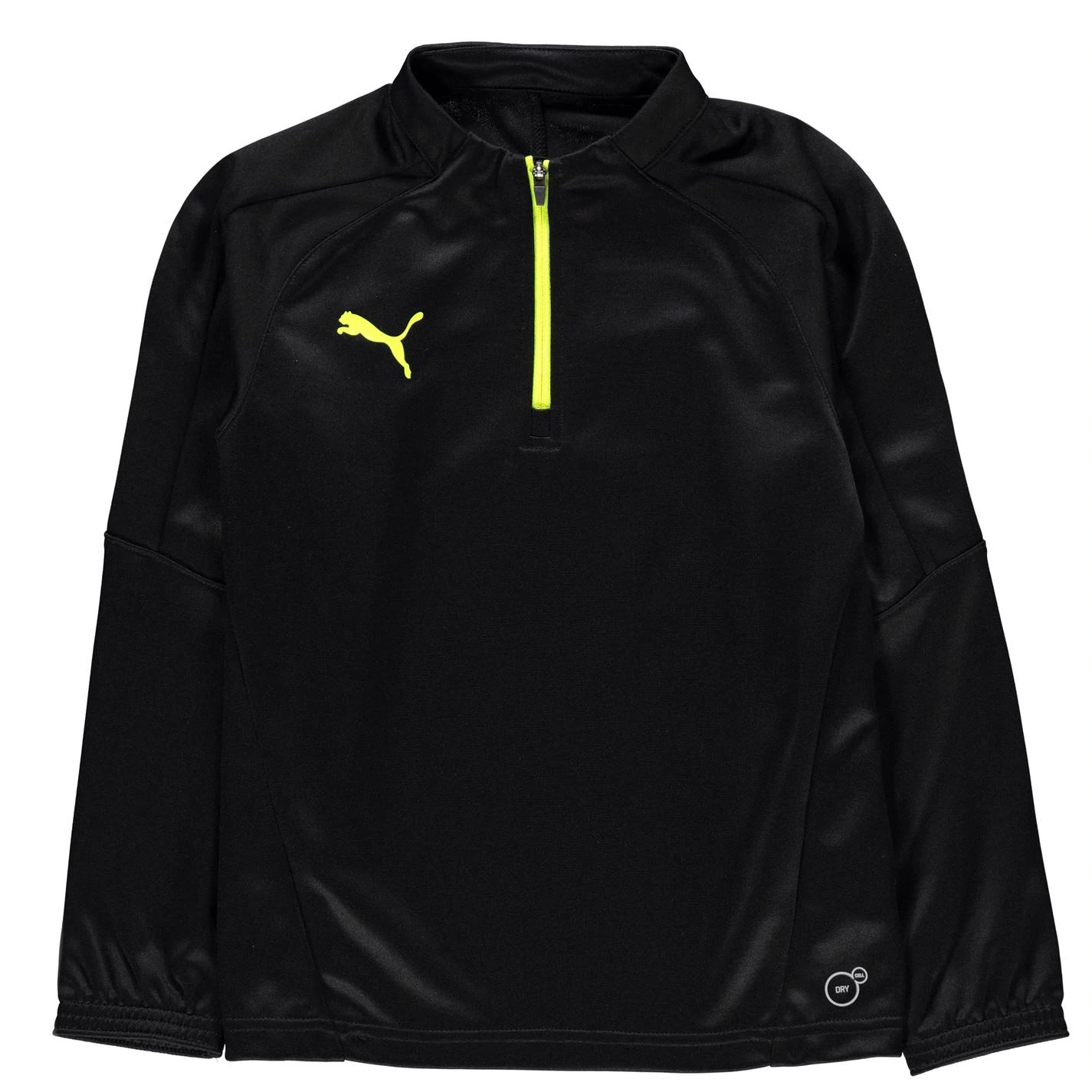 dětská mikina PUMA - BLACK/YELLOW