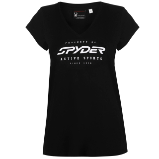 dámské tričko SPYDER active sports - BLACK