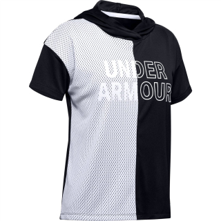 dětské tričko UNDER ARMOUR - WHITE/BLACK