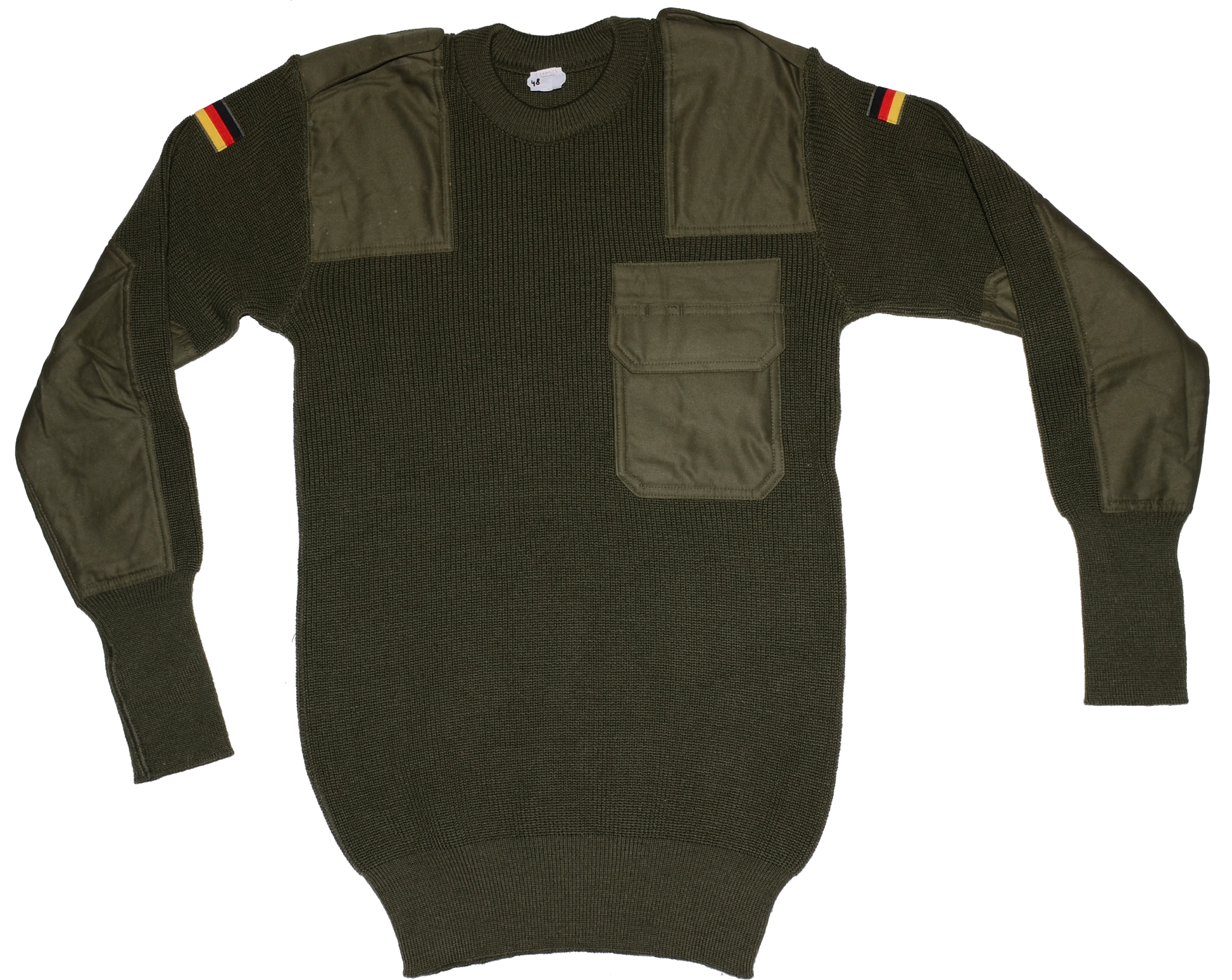 Svetr BW, bundeswehr originál s kapsou